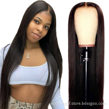 100% HUMAN HAIR 30 Inch Straight 4x4,13x4 Transparent Lace Highlight Human Hair Wigs 10a,12a Virgin human Hair HD Full lace Wig
